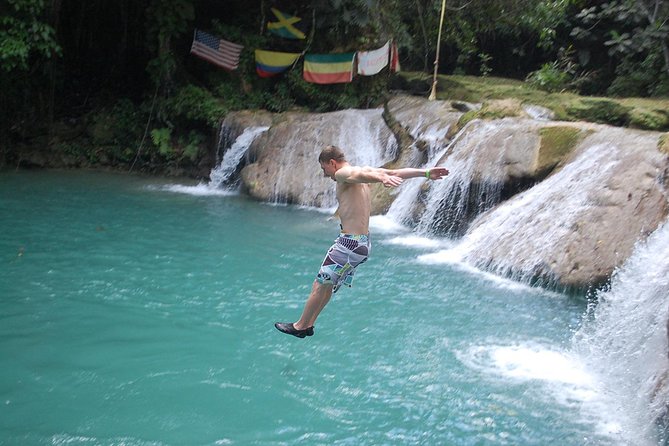 Blue Hole plus Secret Falls and Dunns River Falls Combo from Runaway Bay Hotels - Key points to know before you book