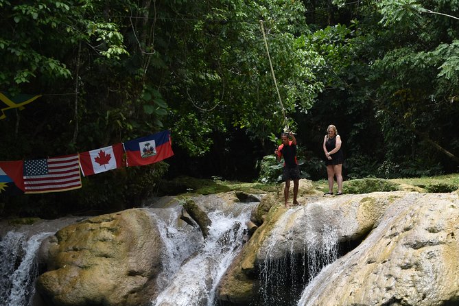 Blue Hole plus Secret Falls & Dunn's River Falls from Grand Palladium - The north coast route from Lucea to Ocho Rios