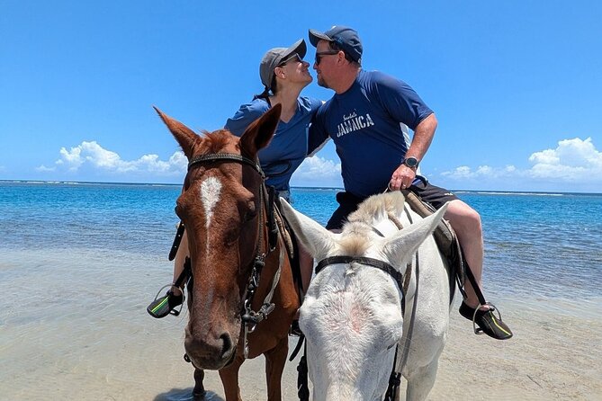 Blue Hole, River Tubing, and Horse Ride with Swim Ocho Rios - Riding from the forest to the sea
