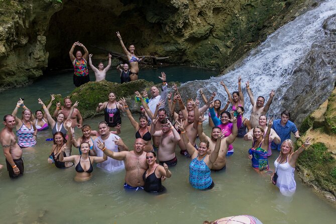 Blue Hole & River Tubing Tour From Falmouth & Runaway Bay Jamaica - Fitness, timing, and group size