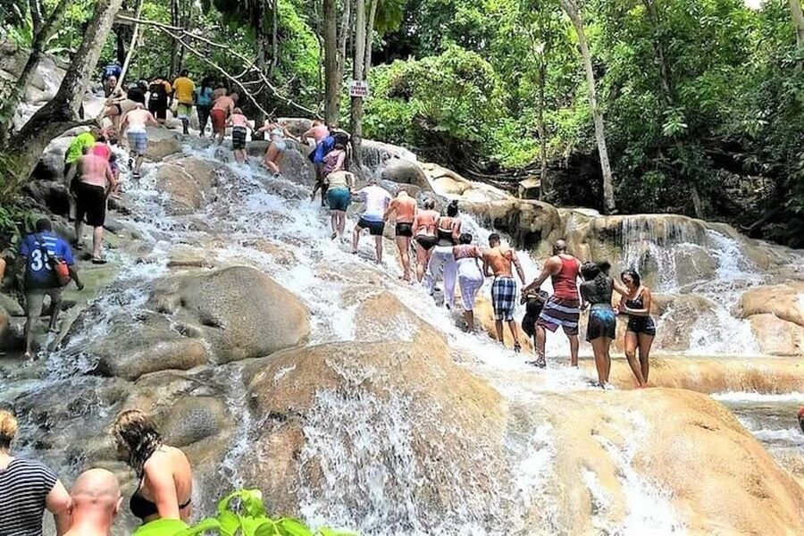 Blue Hole, Secret Falls, and Dunn's River Falls Combo Day-Tr - Dunn’s River Falls brings a second kind of adventure