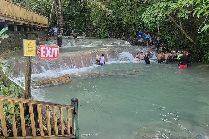 Blue Hole, Secret Falls & River Rapids Tubing from Montego Bay - Three hours in Ocho Rios