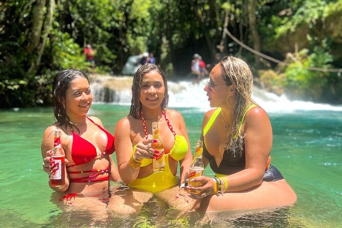 Blue Hole Secret Falls, White River Rafting, and River Tubing from Ocho Rios - Blue Hole Secret Falls: the energetic heart of the day