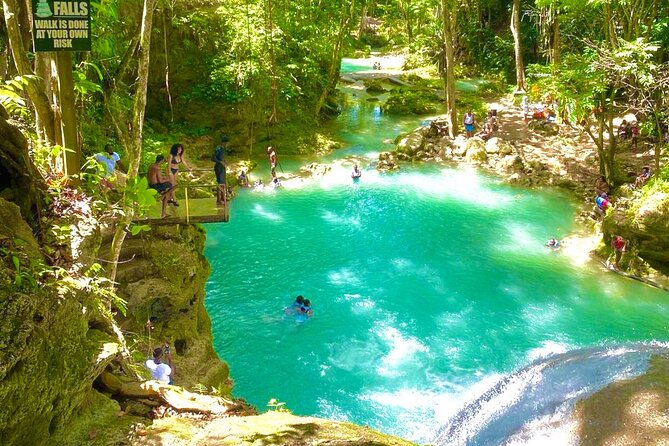 Blue Hole Secret Falls, White River Rafting, and River Tubing from Ocho Rios - Bamboo rafting on the White River: the slower hour