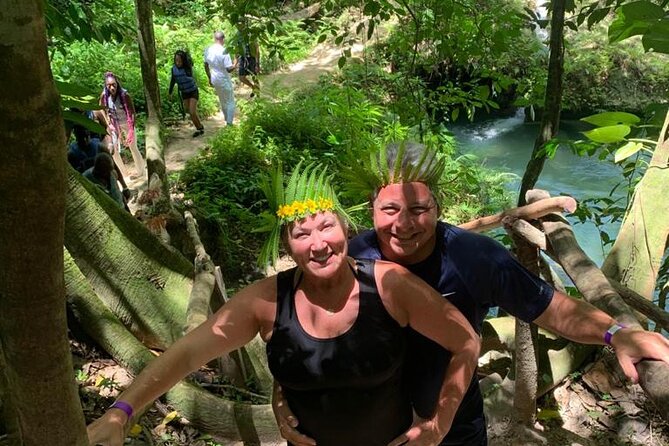 Blue Hole Water Falls (From Montego Bay & Falmouth) Private - Timing from Montego Bay and Falmouth needs care