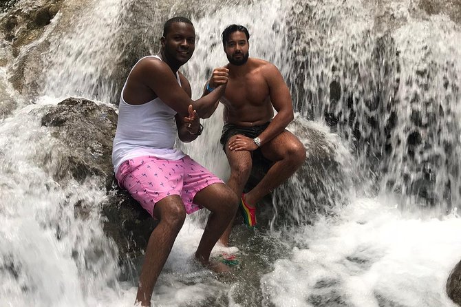 Blue Hole Water Falls (From Montego Bay & Falmouth) Private - Dunn’s River Falls adds a famous Jamaican classic