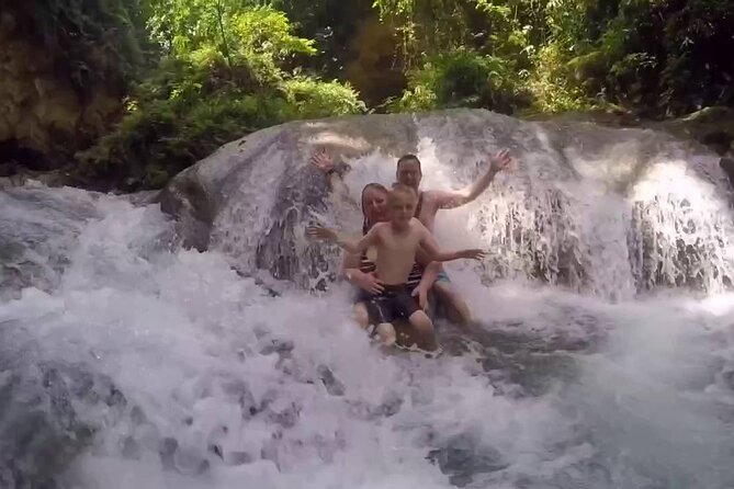 Blue Hole Waterfall Tour from Montego Bay - Discovery Bay and Columbus Park add a history lesson
