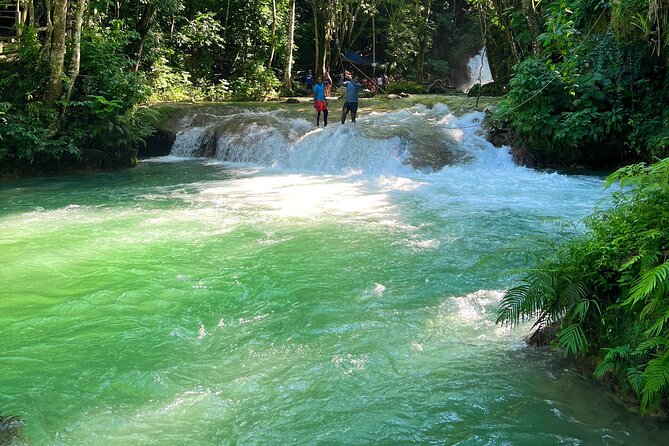 Blue Hole Waterfalls and Bamboo Rafting with Transportation - Who will enjoy this outing most