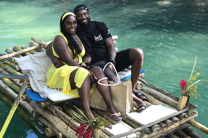 Blue Hole Waterfalls + Bamboo River Rafting Tour from Ocho Rios - Starting at 8:00 am from Ocho Rios