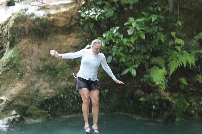 Blue Hole waterfalls from Runaway bay - What the Blue Hole experience is really about
