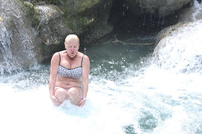 Blue Hole waterfalls from Runaway bay - Who will enjoy this most