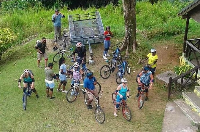 Blue Mountain Bicycle Tour from Montego Bay - The waterfall stop after the ride
