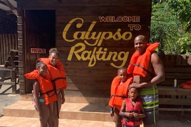 Calypso River Tubing Adventure from Ocho Rios - Bamboo shade and limestone under the tube