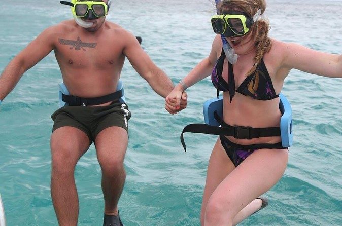 Catamaran, snorkeling & Dunn's River Falls - Boarding the catamaran near Ocho Rios