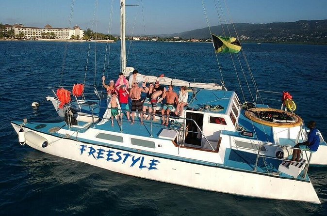 Catamaran, snorkeling & Dunn's River Falls - Climbing Dunn’s River Falls for about 90 minutes