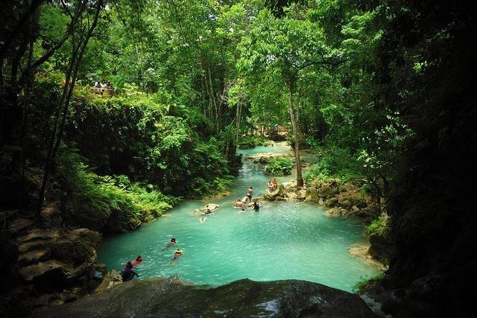 Chuck Norris Secret Falls and Dunn's River Falls - Two very different waterfalls in one Jamaican day