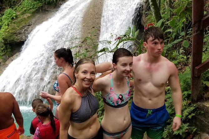 Chuck Norris Secret Falls and Lunch - Blue Hole, where the fun gets wet