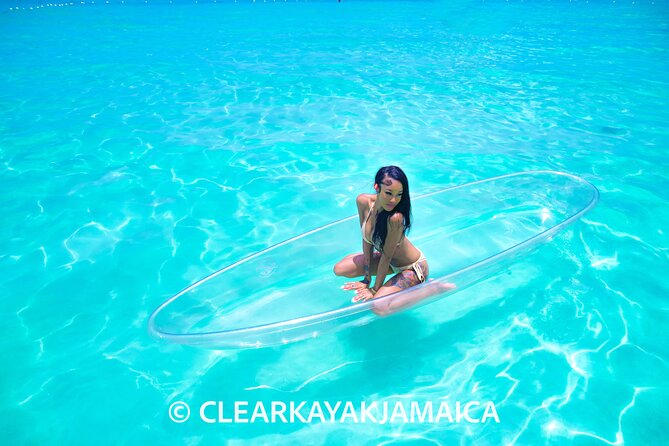 Clear Kayak Drone Video & Photoshoot near Ocho Rios Jamaica - The People Behind the Session