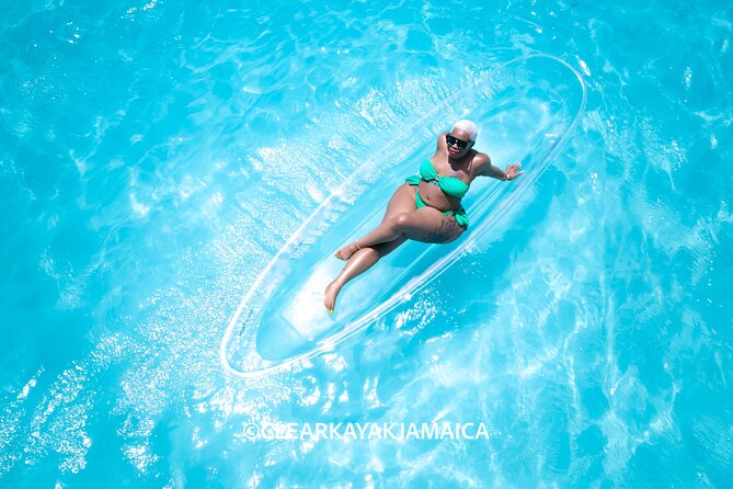Clear Kayak Drone Video & Photoshoot near Ocho Rios Jamaica - Who Will Enjoy This Most