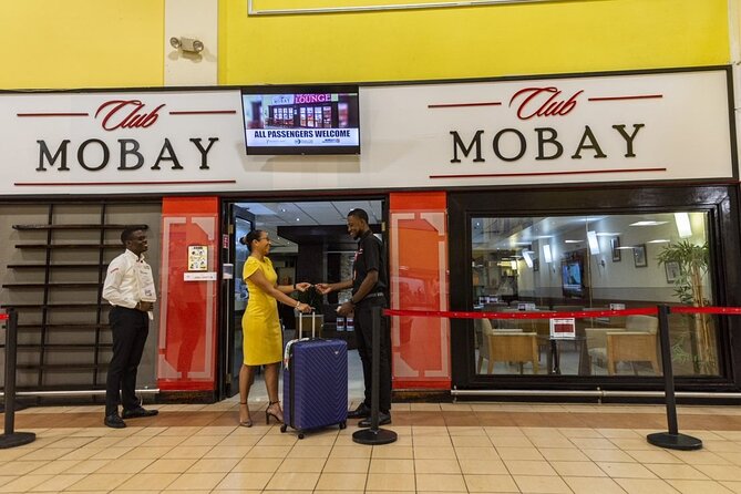 Club Mobay Sangster Airport VIP Lounge with Priority Entry - Immigration, customs, and luggage assistance