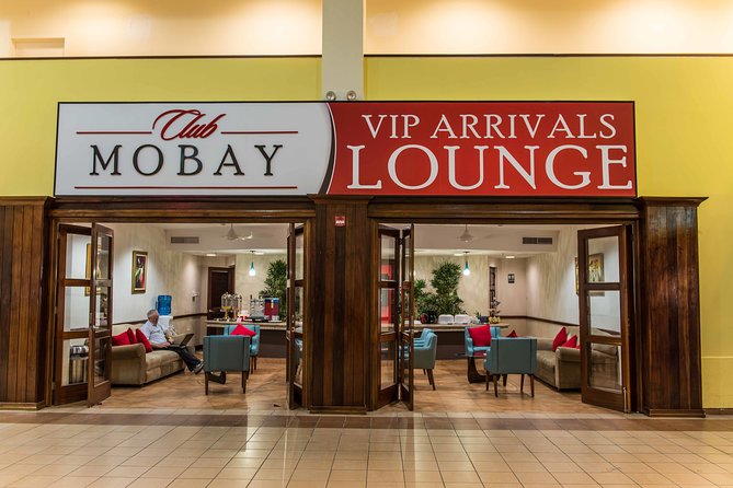 Club Mobay VIP Lounge Access and Round-Trip Airport Transfer - What you get inside the arrival lounge