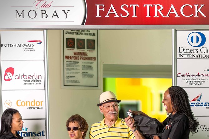 Departure Shuttle to Airport, Club Mobay Fast Track & VIP Lounge Combo - Key details before you book