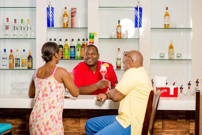 Departure Shuttle to Airport, Club Mobay Fast Track & VIP Lounge Combo - Finding the Club Mobay booth after check-in