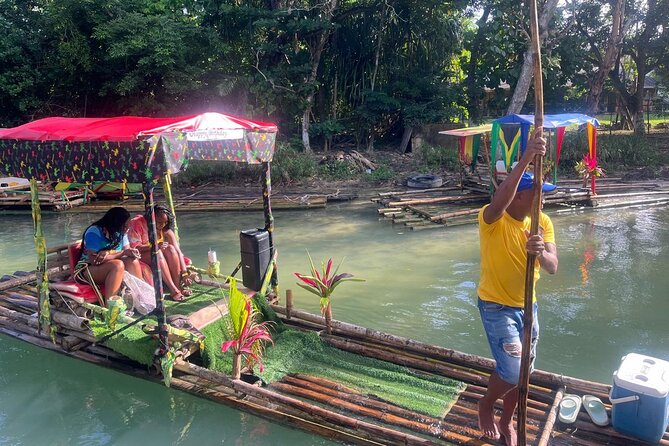 Dunn River Falls and Bamboo River Rafting in Ocho Rios Jamaica. - Two Jamaican experiences in one short outing