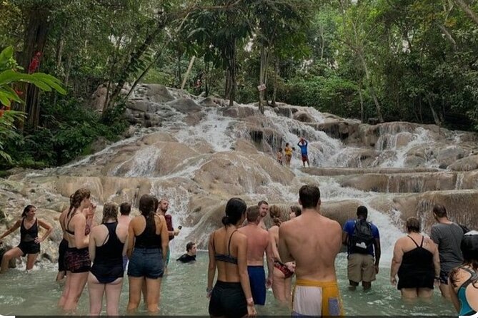 Dunn River Falls and Bamboo River Rafting in Ocho Rios Jamaica. - What the two-hour waterfall visit feels like
