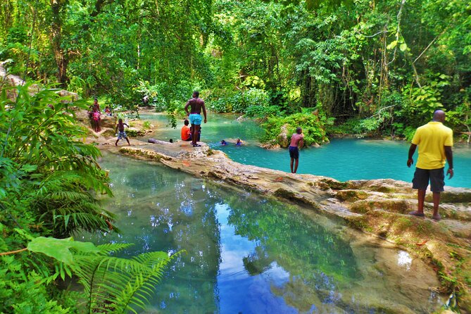 Dunn's River and Blue Hole with lunch combo from Montego Bay - A 30-minute jerk meal in Ocho Rios