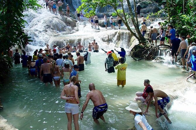 Dunn’s River Fall - Blue Hole adds a second water stop