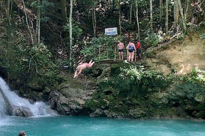 Dunn's River Falls and Blue Hole Secret Falls Combo Daytrip - What the private vehicle changes