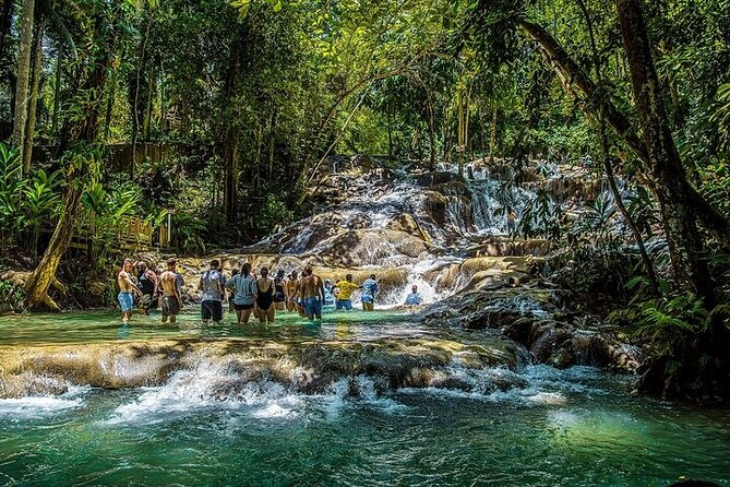 Dunn's River Falls and Bob Marley Mausoleum - Climbing Dunn’s River Falls