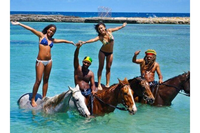 Dunn's River Falls and Horse Back Riding Excursion - Dunn’s River Falls, climbed one wet step at a time