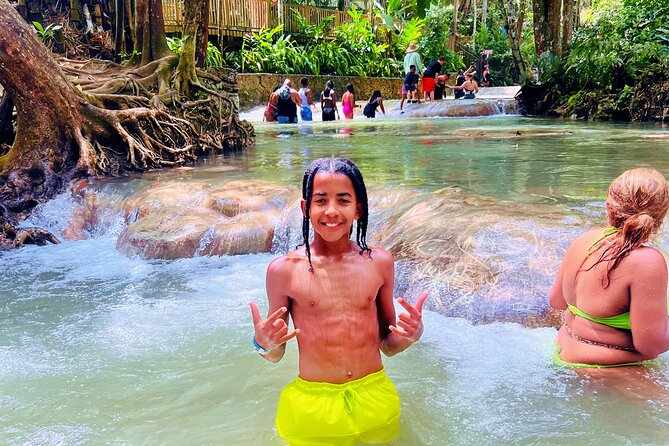 Dunn's River Falls and Horseback Riding Adventure Ocho Rios Ja - Horseback riding through countryside and sea