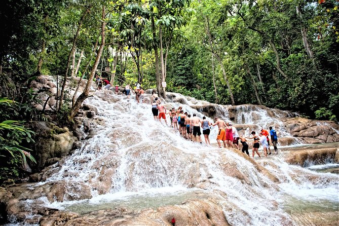 Dunn's River Falls and Ocho Rios Shopping Tour from Runaway Bay - Dunn’s River Falls is the main event