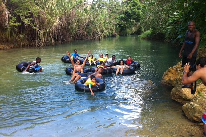Dunn's River Falls and Tubing Combo Tour from Ocho Rios - The White River slows the day down