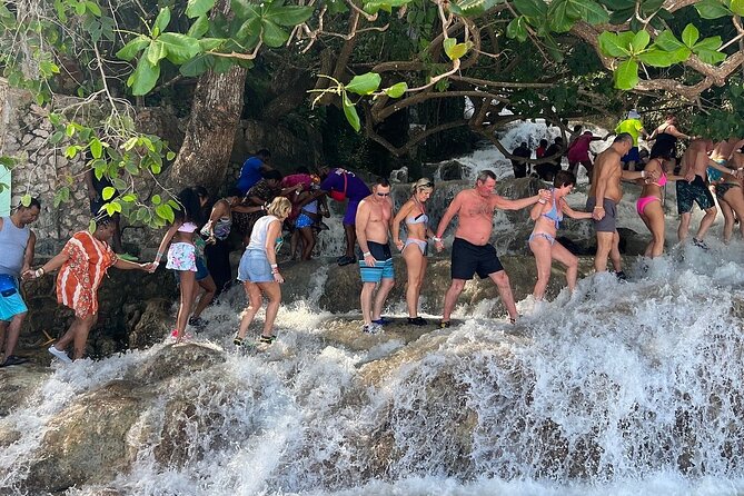 Dunn's River Falls Climb and Beach Include Entry Fee (ᵔᵕᵔ) - Optional shopping in Ocho Rios
