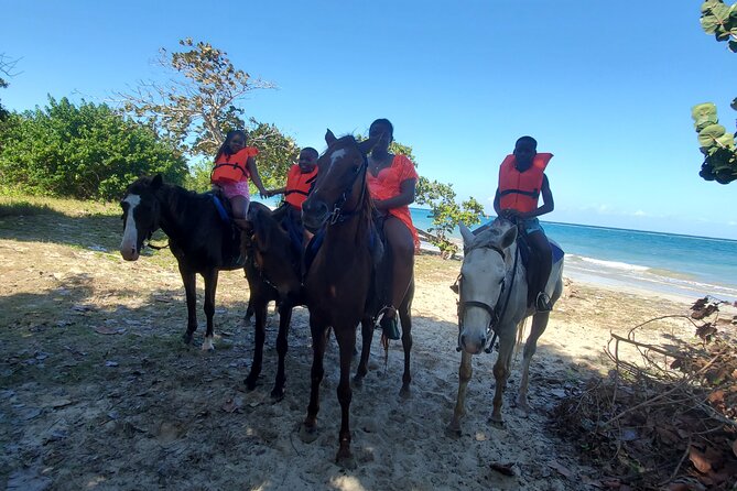 Dunn's River Falls Climb, Zipline and Horseback Riding Private Tour - Three Jamaica activities packed into one private outing
