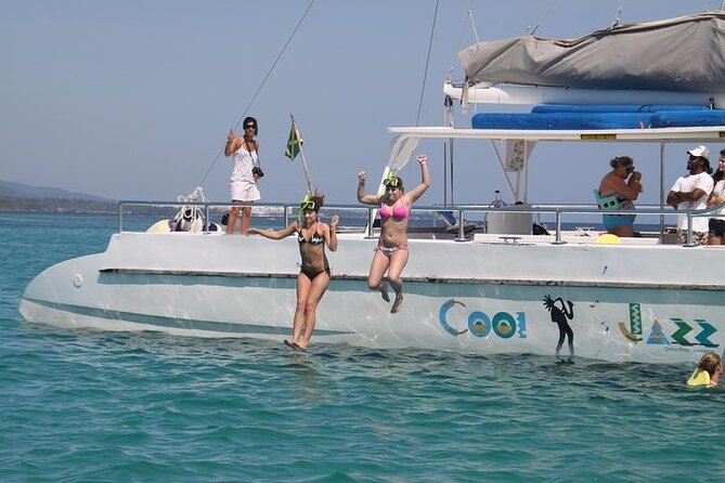 Dunn's River Falls Party Cruise, Blue Hole with Snorkeling, free beverages - Blue Hole first: Jamaica’s playful side