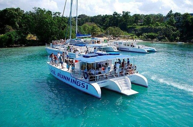 Dunn's River Falls Party Cruise, Blue Hole with Snorkeling, free beverages - Timing, pickup, and the risk of a rushed schedule