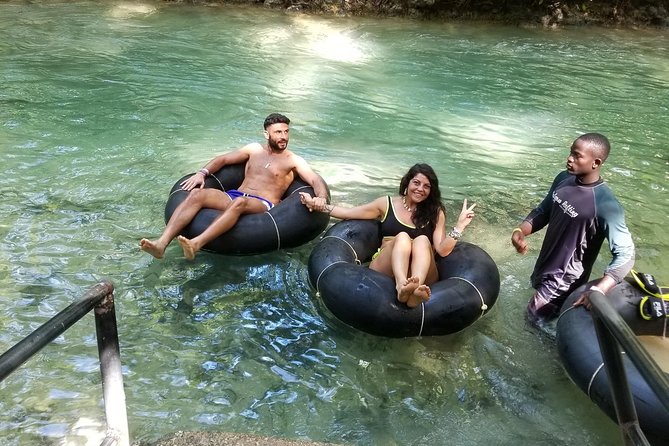 Dunn's River Falls, River Tubing, and Horseback Riding With Transportation - Key points at a glance