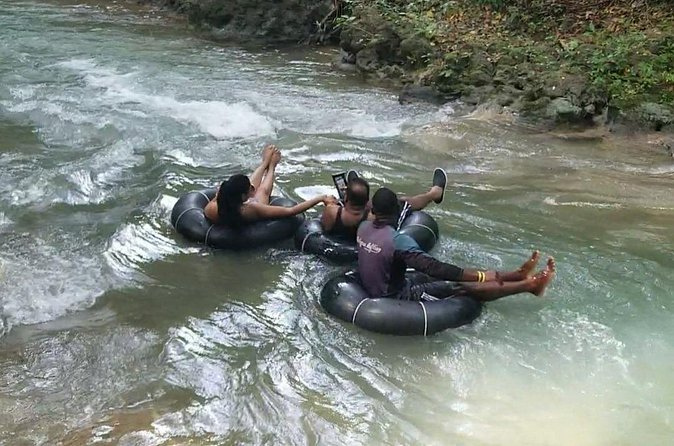 Dunn's River Falls, River Tubing, and Horseback Riding With Transportation - Horseback riding from rural villages to the beach