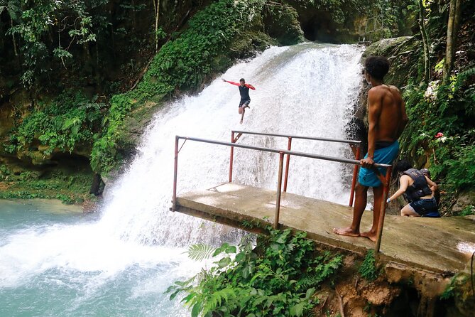 Dunn's River Park & Blue Hole Waterfall Combo from Montego Bay - The Driver Matters on the Long Road