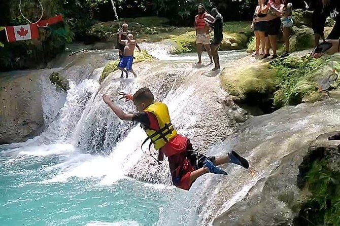 Dunns River Falls & Blue Hole Combo from Montego Bay with Pick Up - From Montego Bay to Ocho Rios along Jamaica’s coast