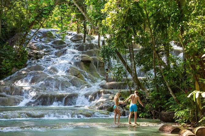 Dunns River Falls, Zipline, Bamboo Rafting, Horseback Ride Tour - Scotchies Drax Hall: a practical jerk lunch stop