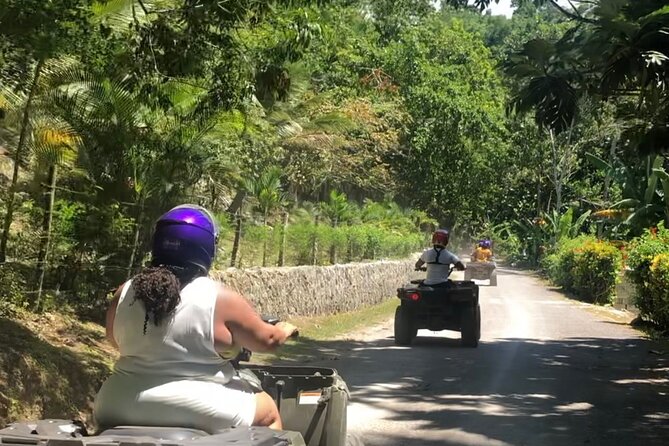 Exotic ATV and Bamboo Rafting or Tubing in Ocho Rios - ATV trails above the Caribbean