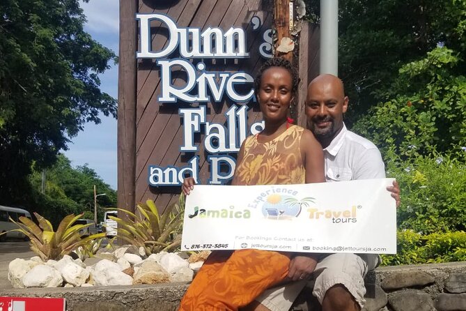 Explore Montego Bay Jamaica Tour to Dunns River Falls - Christopher Columbus monument structures