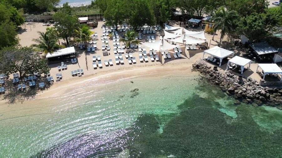 Falmouth: Jungle River Tubing & Bamboo Beach Club with Lunch - Bamboo Beach Club, music, and beach time