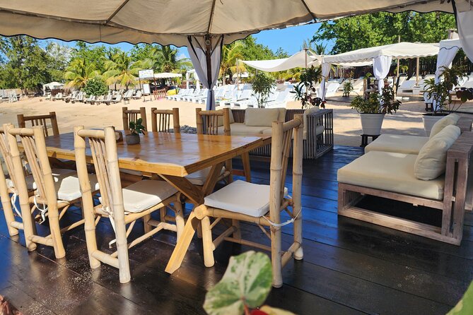 Falmouth Oceanfront Cabana Experience - Using the $150 food and beverage credit
